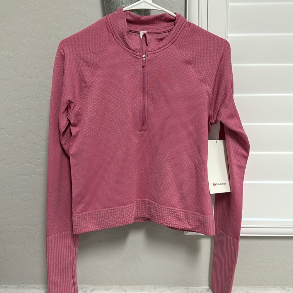 Lululemon cropped zip